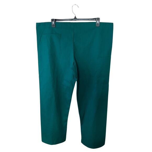 Fundamentals White Swan Uniform Pants L Drawstring Minimalist Workwear Pull On - Picture 2 of 9